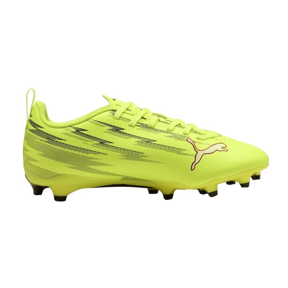 Puma Childrens/Kids Ultra 5 Play Firm Ground Football Boots / Yellow/Black